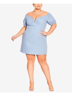 Trendy Plus Size Sweet Paradise Dress