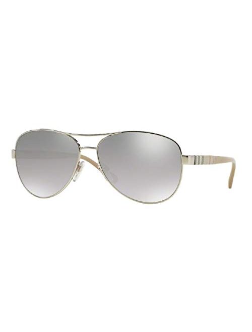 Burberry BE3080 Pilot Sunglasses For Women+FREE Complimentary Eyewear Care Kit