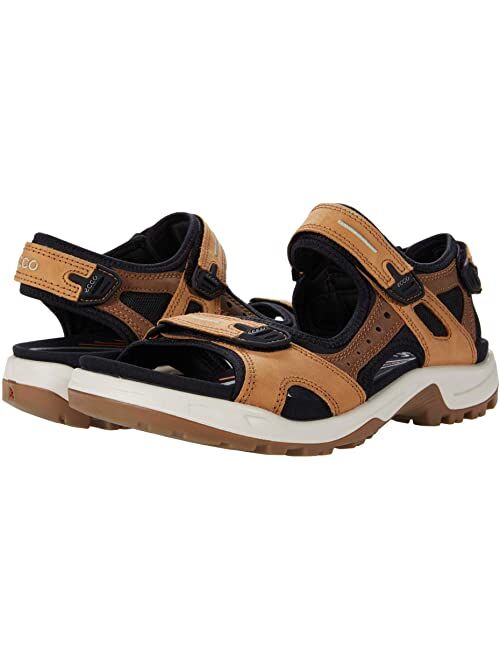 ECCO Sport Yucatan Leather Hook and Loop Lightweight Sandal