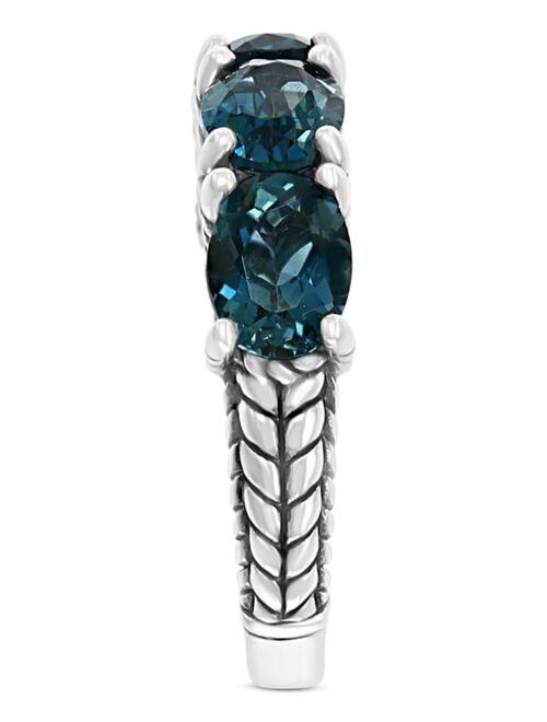 EFFY Collection EFFY® London Blue Topaz Statement Ring (3-3/4 ct. t.w.) in Sterling Silver