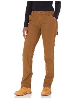 Women's Relaxed Fit Straight Carpenter Duck Pant