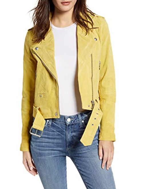 BLANKNYC Blank Denim Women's Herb Moto Jacket