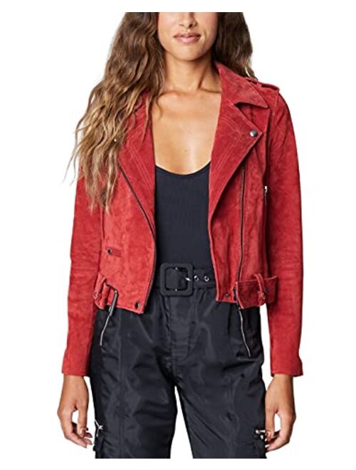 BLANKNYC Blank Denim Women's Herb Moto Jacket