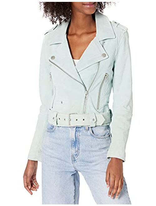 BLANKNYC Blank Denim Women's Herb Moto Jacket