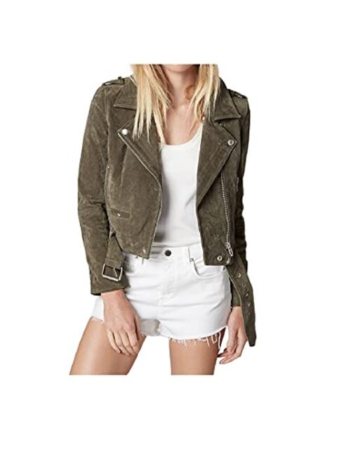 BLANKNYC Blank Denim Women's Herb Moto Jacket