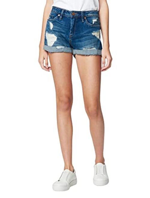 [BLANKNYC] Women's The Fulton Cuffed Distressed Short