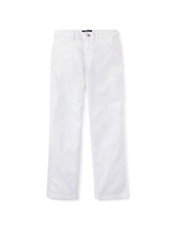 Big Boys Straight Fit Stretch Twill Pant