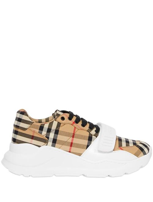 Burberry Vintage Check Cotton Sneakers