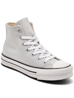 Big Girls Chuck Taylor All Star Lift Platform High Top Casual Sneakers from Finish Line