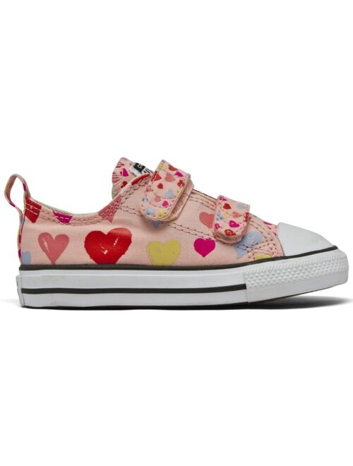 Converse Toddler Girls Chuck Taylor All Star Hearts Easy-On Stay-Put Closure Casual Sneakers from Finish Line