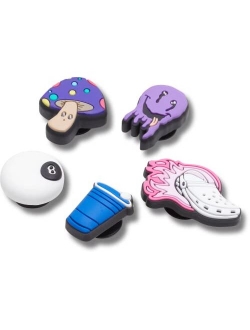 Jibbitz 5-Pack Trendy Shoe Charms | Jibbitz for Crocs