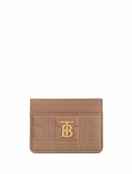 Burberry quilted Lola TB cardholder