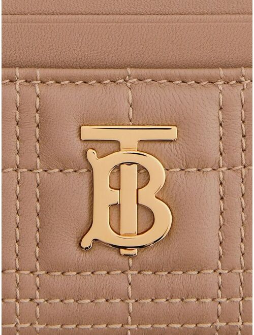 Burberry quilted Lola TB cardholder