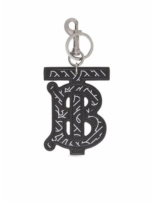 Burberry monogram-motif keyring