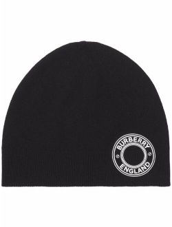 logo graphic beanie