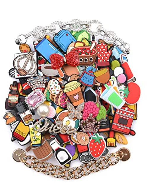 Unn Lot of 50,100pcs Shoe Charms Men and Women Shoes Decoration Party Gifts