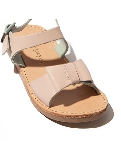 Bayview Little Girl Leather Sandals, Sizes 3-10, Multiple Colors