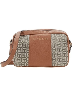 Kinsley II-Camera Crossbody-Square Monogram Jacquard