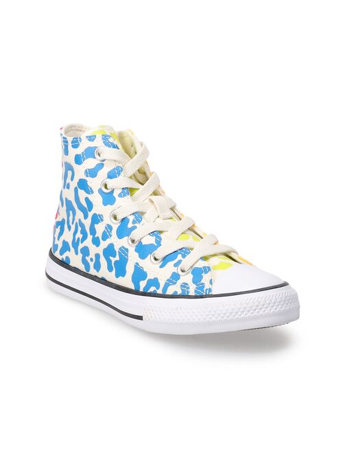 Converse Chuck Taylor All Star Girls' Leopard High Top Shoes