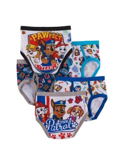 Boys 4-8 Paw Patrol 5-Pack Briefs