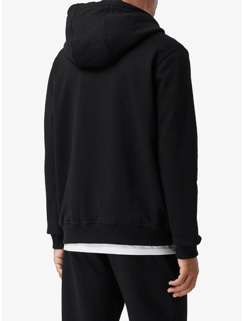 Burberry Icon Stripe zip-up hoodie