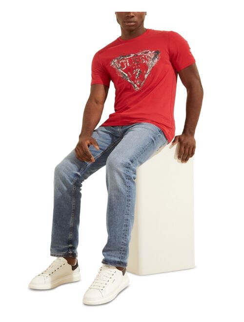 GUESS Men's Splash Logo T-Shirt