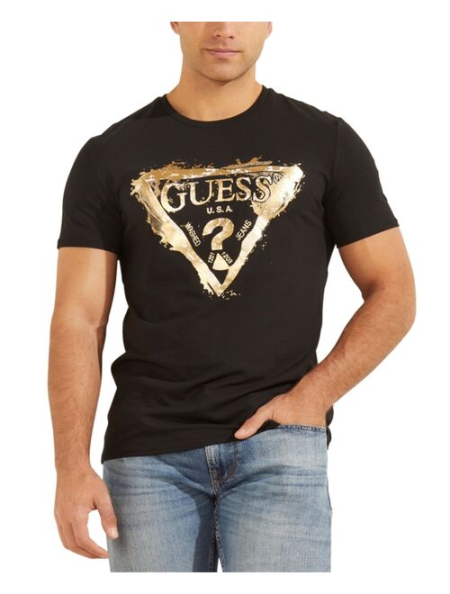 GUESS Men's Splash Logo T-Shirt