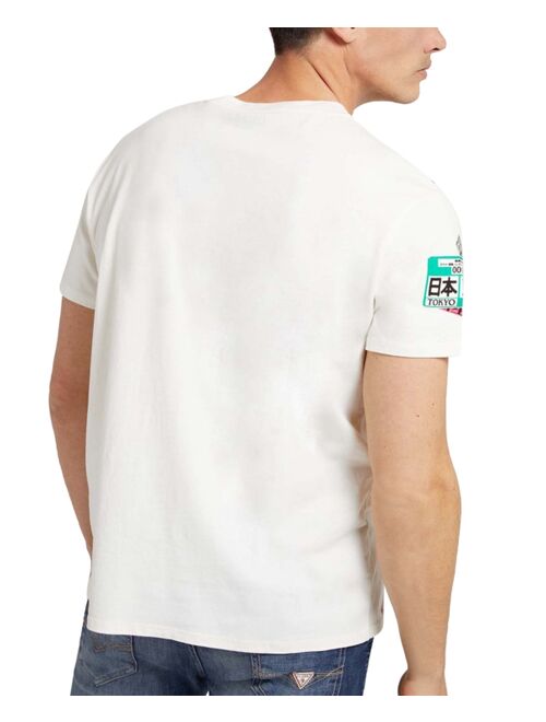 GUESS Men's Vintage Patch T-Shirt