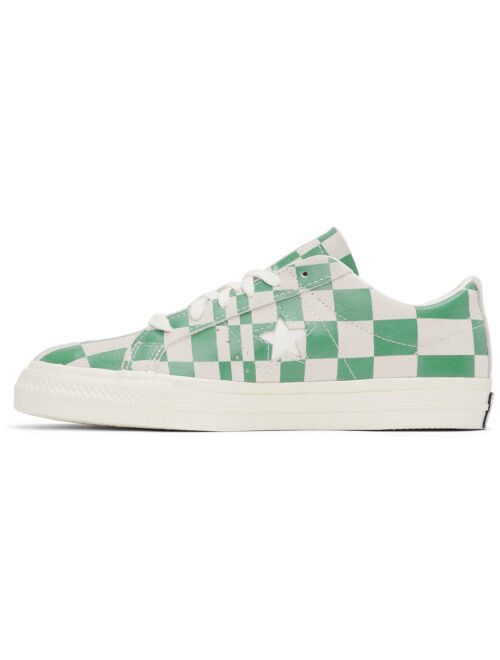 Converse Green & Grey Warped Board Sneakers