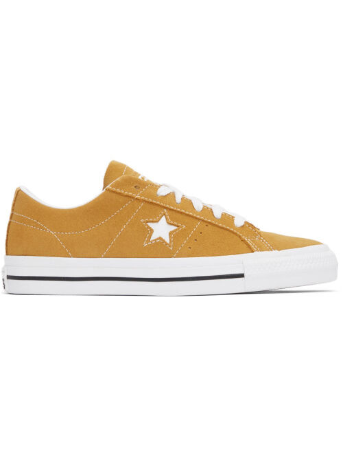 Converse Tan One Star Pro Sneakers