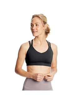 Women's Medium Support Compression Strappy Back Cami Bra