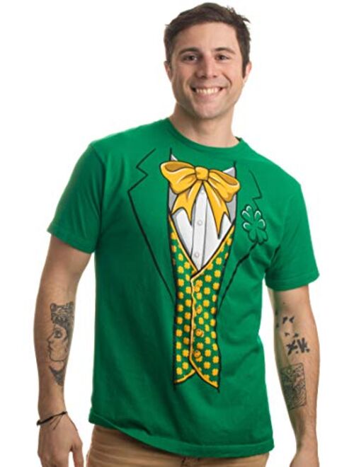 Ann Arbor T-Shirt Co. Leprechaun Tuxedo Funny St. Patrick's Day Irish Paddy Costume for Men T-Shirt