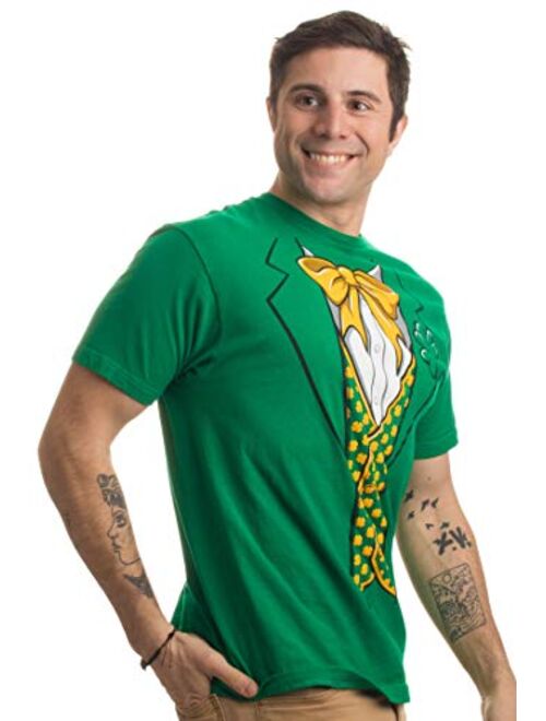 Ann Arbor T-Shirt Co. Leprechaun Tuxedo Funny St. Patrick's Day Irish Paddy Costume for Men T-Shirt