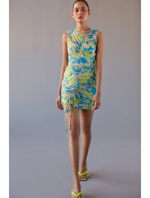 Another Girl Lava Lamp Printed Mini Dress