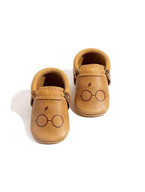 Freshly Picked Soft Sole Leasther City Moccasins, Baby Girl Shoes, Multiple Sizes and Colors