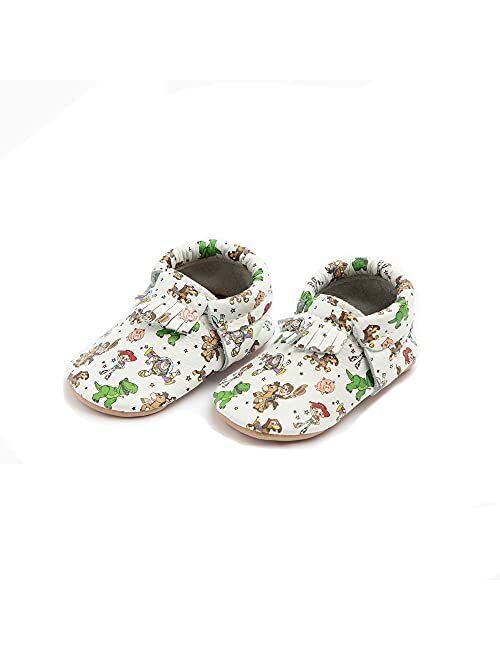 Freshly Picked Soft Sole Leasther City Moccasins, Baby Girl Shoes, Multiple Sizes and Colors