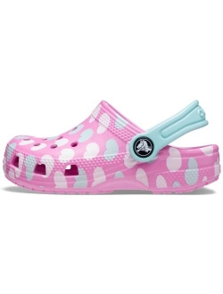 Classic Girls' Strawberry Print Clogs