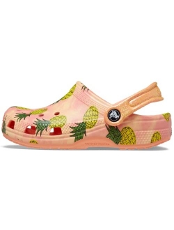 Classic Girls' Strawberry Print Clogs