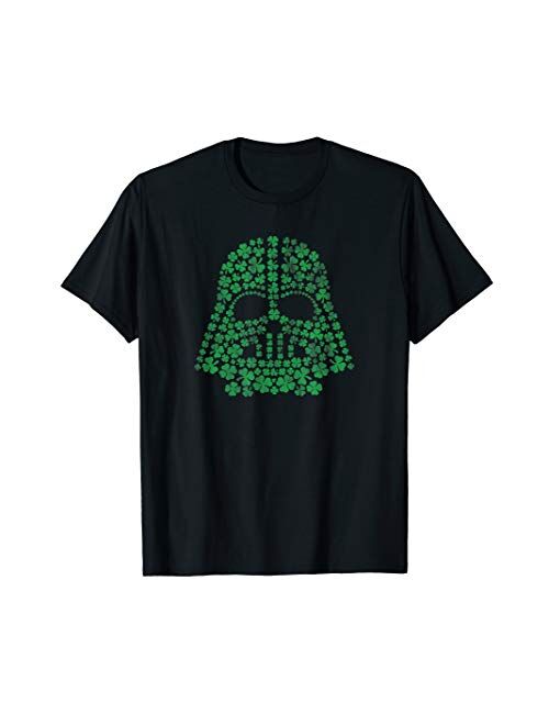 Star Wars Darth Vader Green Shamrocks St. Patrick's Day T-Shirt