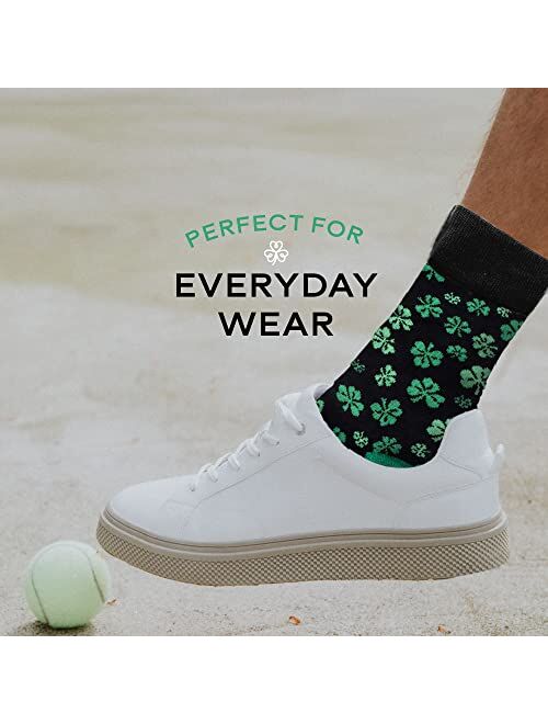 Man of Men - Men's St. Patricks Day Socks - Choice of Style and Color St. Pattys