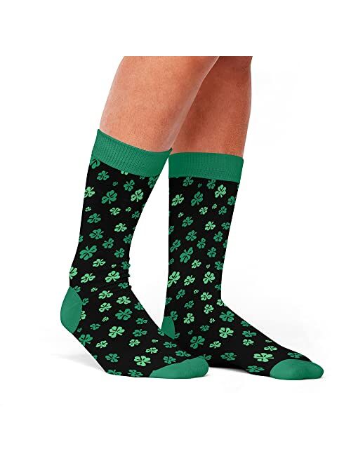 Man of Men - Men's St. Patricks Day Socks - Choice of Style and Color St. Pattys