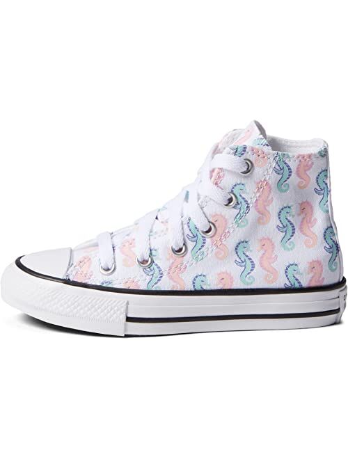 Converse Kids Chuck Taylor® All Star® Seahorse Print Hi (Little Kid)