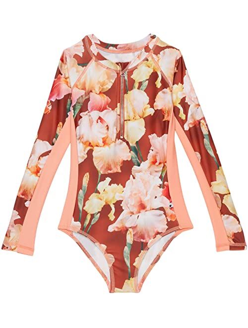 Molo Necky Half Zipper One Piece (Little Kids/Big Kids)