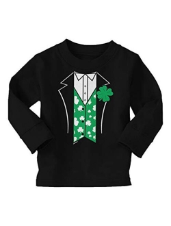 Haase Unlimited Leprechaun Suit - Four Leaf Clover Infant/Toddler Cotton Jersey T-Shirt