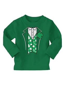 Haase Unlimited Leprechaun Suit - Four Leaf Clover Infant/Toddler Cotton Jersey T-Shirt