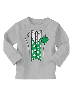 Haase Unlimited Leprechaun Suit - Four Leaf Clover Infant/Toddler Cotton Jersey T-Shirt