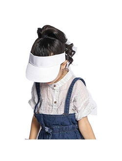 Inogih Kids Visor Sun Hat Adjustable Athletic Sports Hat 6 to 12 Years Old