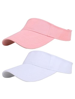 Inogih Kids Visor Sun Hat Adjustable Athletic Sports Hat 6 to 12 Years Old