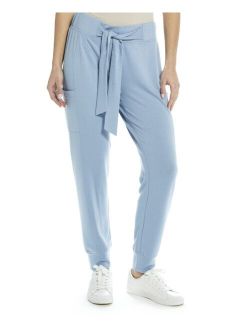 Women's Belted Terry Pants