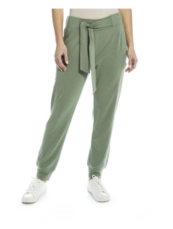 Women's Belted Terry Pants